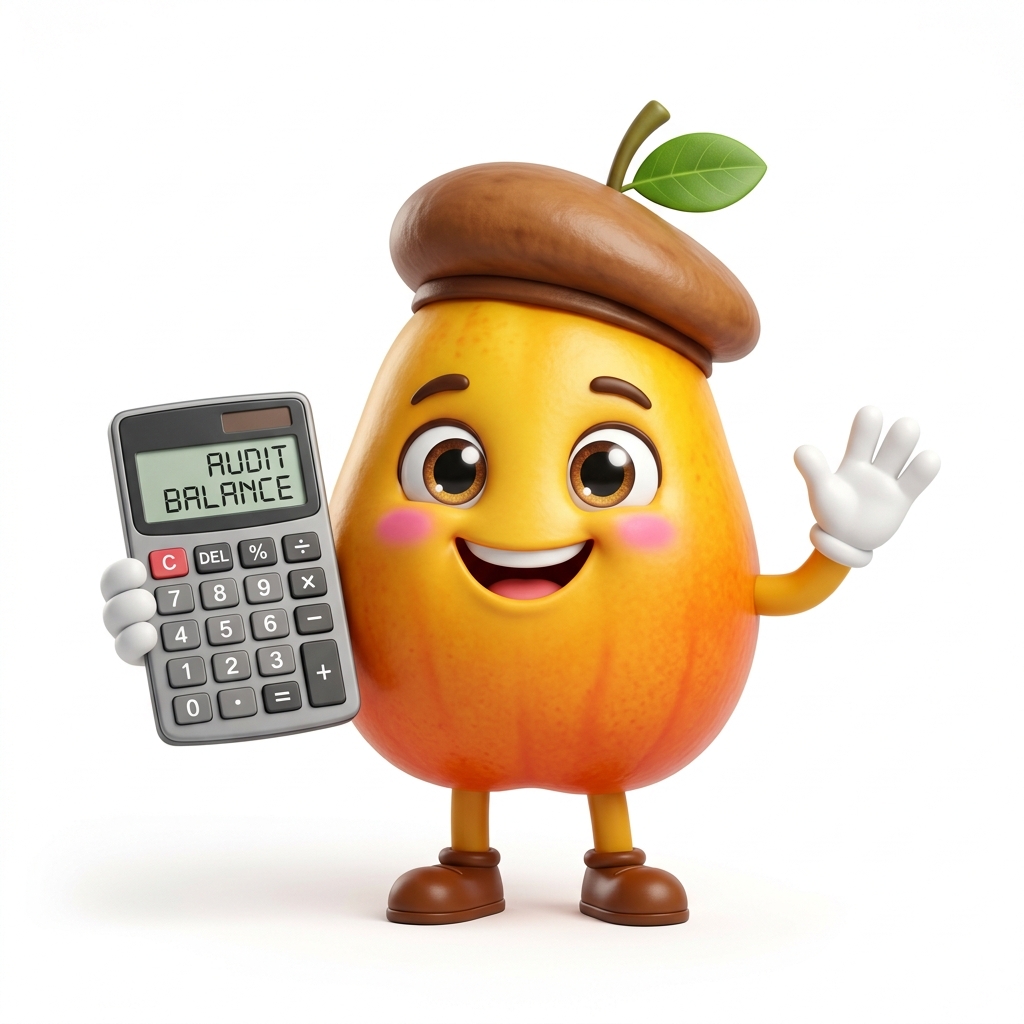 CAJU - Mascote Cálculos Judiciais